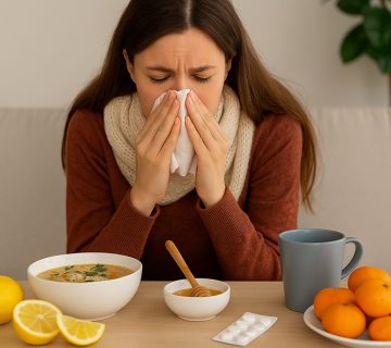 رژیم غذایی در شرایط بیماری سرماخوردگی و آنفولانزا